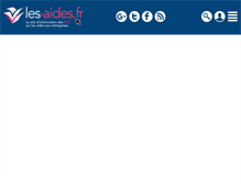 Tablet Screenshot of les-aides.fr